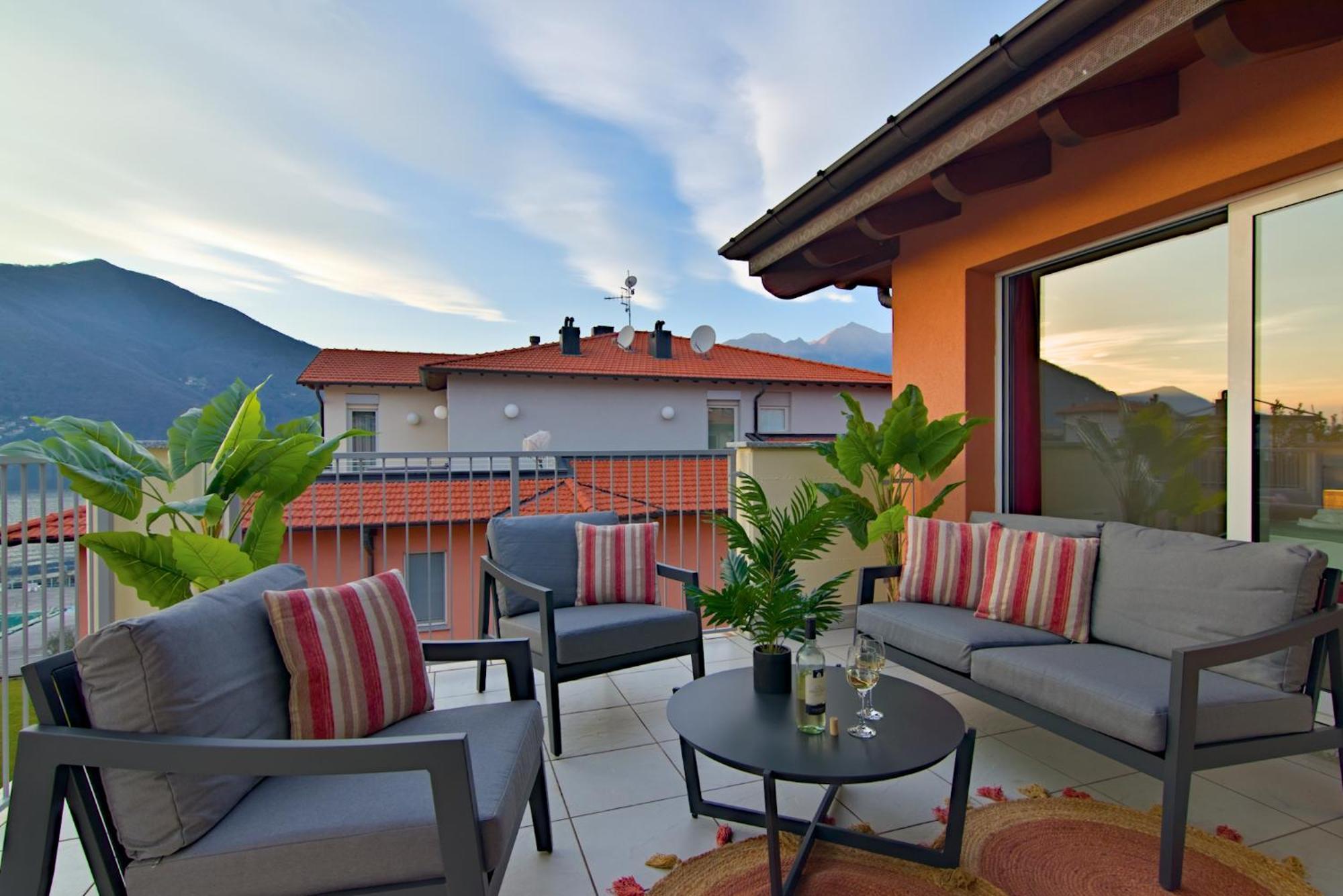 Golfo Gabella Lake Resort Maccagno 외부 사진